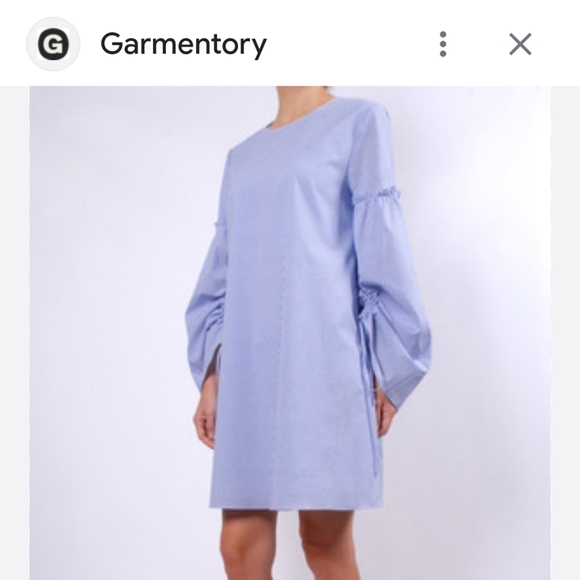 Tibi long sleeves stripe dress - Picture 2 of 8